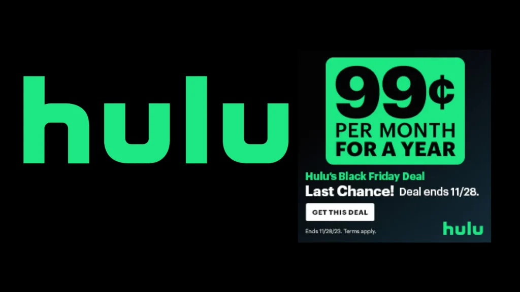 Hulu Black Friday