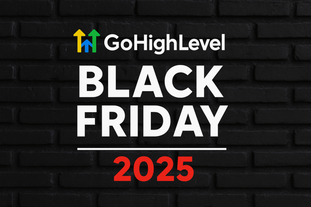 GoHighLevel Black Friday