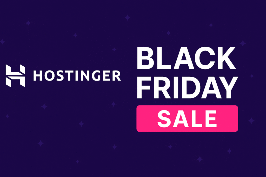 Hostinger Black Friday Deals
