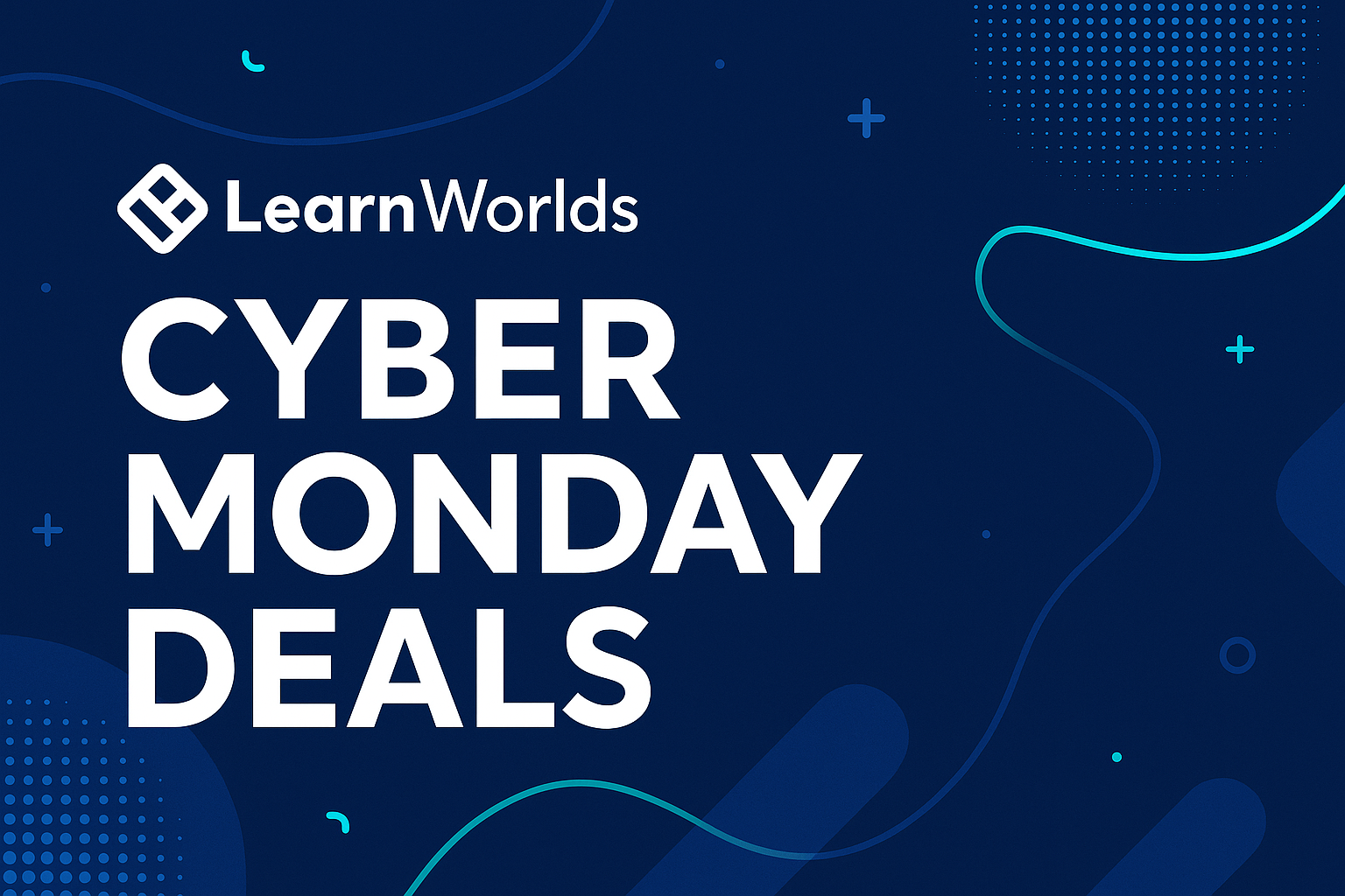 LearnWorlds Cyber Monday