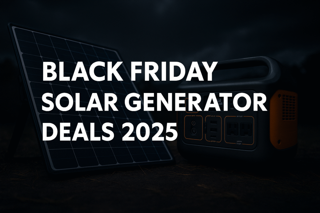 Solar Generator Deals