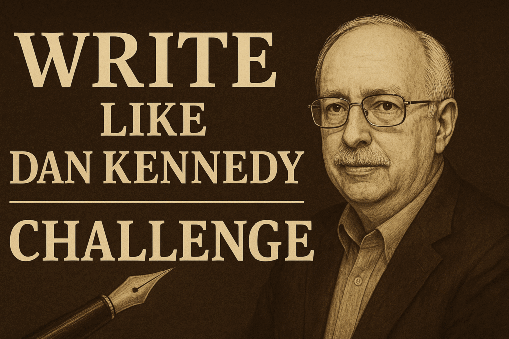 Write Like Dan Kennedy Challenge